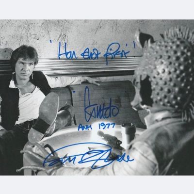 Star Wars Episode IV: A New Hope - Signed by Paul Blake (Greedo) | Catawiki