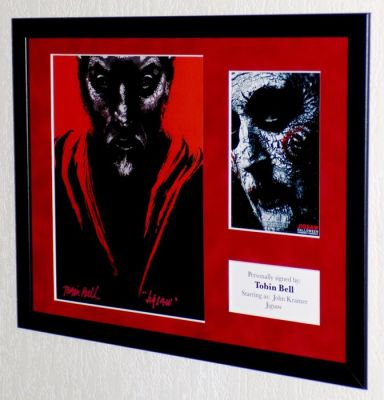 Saw - Tobin Bell (Jigsaw) Premium Framed, signed + Certificate of Authenticity | Catawiki