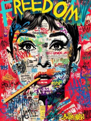 IPR Graph - Audrey Hepburn – Freedom Pop | Catawiki