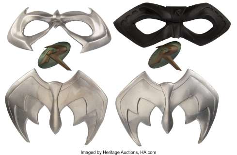 Chris O’Donnell "Robin" (6) Accessories from Batman Forever and Batman and Robin.... | Profiles in History