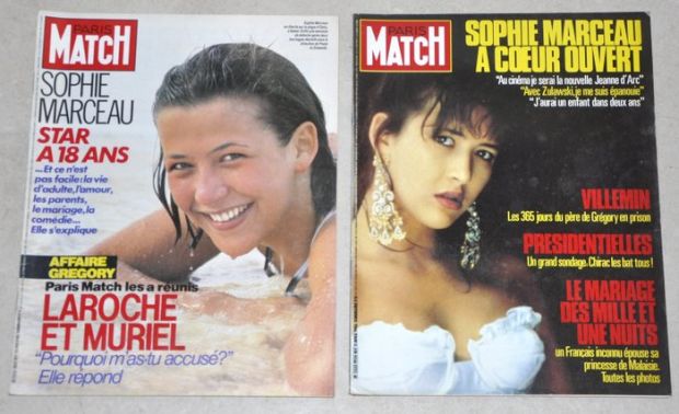 Sophie Marceau - Vintage Magazines & Covers Collection (27 Items) – 1980s–2000s