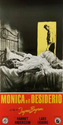 Poster - Ingmar Bergman - Harriet Andersson - 1952 - Sommaren Med Monika - Monica e il desiderio - B33 | Catawiki