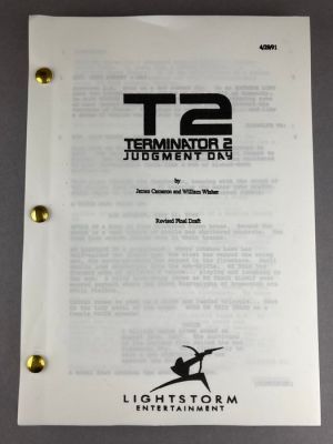 Terminator 2 Judgment Day (1991) - Arnold Schwarzenegger as the Terminator - including shooting schedule! | Catawiki