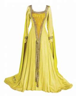 Group of (13) shades of gold Medieval period dresses and skirt from Paramount Pictures. | Profiles in History