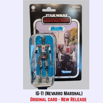 Kenner - Action figure Star Wars IG-11 (Nevarro Marshal) - Original Card - Immediately Available | Catawiki