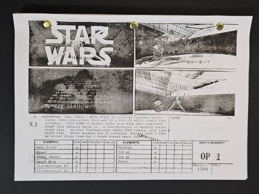 Star Wars - Episode VI - Return of the Jedi - Storyboards - Lucasfilm | Catawiki