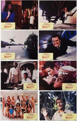 John Glenn - James Bond 007: Octopussy - Octopussy Roger Moore Original US Lobby Cards Full Set 1983 | Catawiki