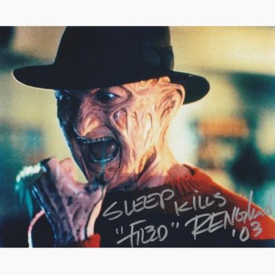 Nightmare on Elmstreet - Signed by Robert Englund (Freddy Krueger) | Catawiki