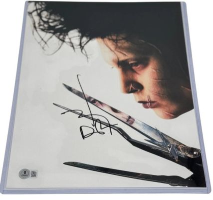 Johnny Depp Signed Edward Scissorhands 11x14 Photo Autograph Beckett Authentic! | Catawiki
