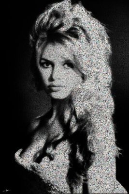 Crypto Brigitte Bardot III - Format XL 50x75 - Brigitte Bardot | Catawiki