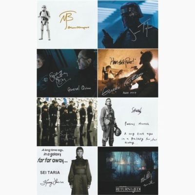 Star Wars - Big Lot of 8 Autographs! | Catawiki