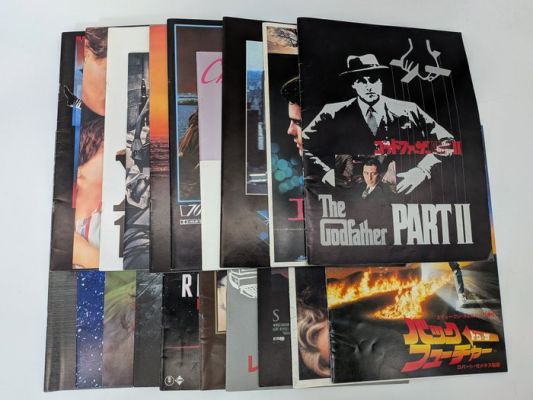 Various Genres - Nostalgic Film Memorabilia - Japanese Cinema Programs, | Catawiki