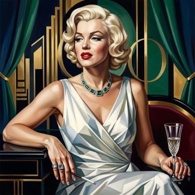 I_KONIQ - Sensual Marylin art deco | Catawiki