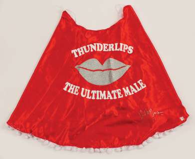 Hulk Hogan "Rocky II" Signed Thunder Lips Ring Robe | Gotta Have Rock and Roll