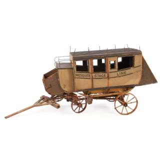 Lot 761 - Miniature stagecoach from the original MGM sale