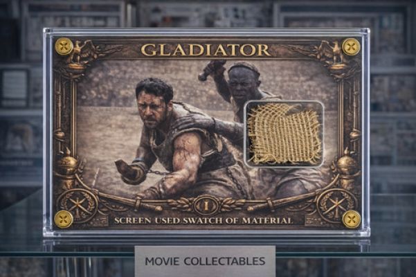 Screen Used Gladiator Fabric Swatch – Gladiator Movie Prop Display + COA | eBay Europe (Buy It Now)