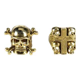 SONS OF ANARCHY (T.V. SERIES, 2008-2014) - Lot #1533 : Pair of Harry "Opie" Winston‘s (Ryan Hurst) Skull Rings