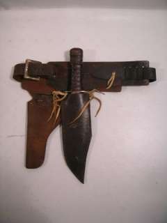 Lot 712 - Unforgiven Gun Belt with Knife