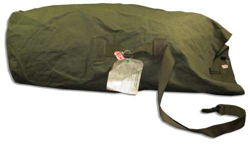 John Wayne Duffel Bag Used in Production of ’’The Green Berets’’ -- From Wayne’s Personal Estate | Nate Sanders