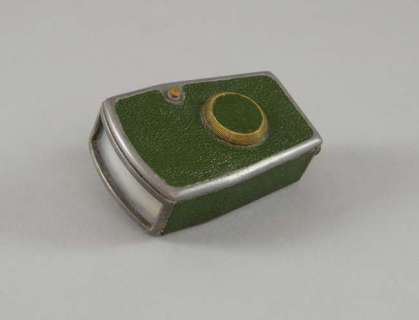 James Bond - A prop telephone bug detector, the metal monitoring meter covered in green leather,… | Ewbank’s