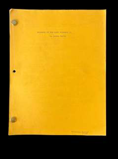 Wizards of the lost Kingdom to shooting script, Sid Haig | Los Angeles Estate Auction