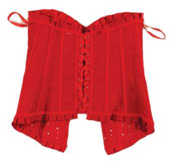 Christina Aguilera’s Red Satin Corset with Swarovski Crystals From "Burlesque" | Gotta Have Rock and Roll