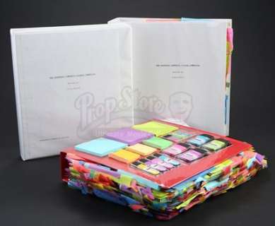 Community - Lot 70 - S3E08 - Documentary Filmmaking: Redux: Annie Edison‘s (as portrayed by Alison Brie) Greendale Commercial Production Binders