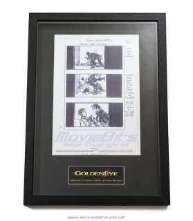 Goldeneye | Goldeneye - Production Used Colour Storyboard | Movie Bits