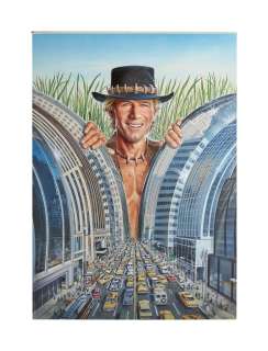 Crocodile Dundee | Original Poster Artwork | Julien’s