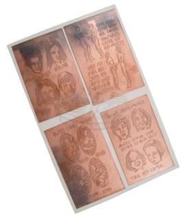 Lot 199 - Roswell (TV) - Alien Book Master Plates