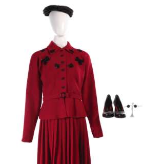 Respect Barbara Franklin Audra McDonald Screen Worn Suit Earrings Shoes & Hat Sc Multiple | VIP Fan Auctions