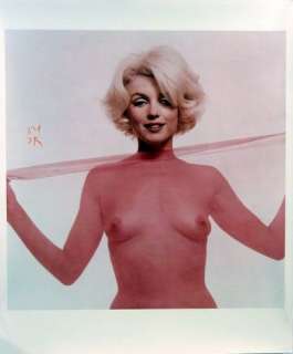 Marilyn Monroe Herb Stern Last Sitting Scarf Proofs With Notes | Premiere Props