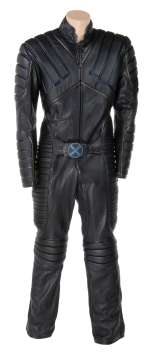 "Cyclops" battle suit from X-Men with production made belt buckle from X-Men 2. | Profiles in History