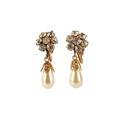 Audrey Hepburn | Lot #28 - Earrings from "Sabrina" by Joseff | Julien’s