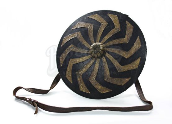 Prince of Persia: the Sands of Time | Nizam (Ben Kingsley) Black Shield | Propstore (Buy Now)