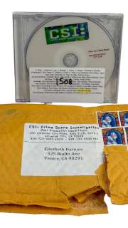 CSI DVD Crime Scene Investigation Edited Master | Los Angeles Estate Auction