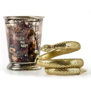 I Love Lucy | Gold Serpent Bracelet Worn by Lucille Ball in The Lucy Show Episode "Lucy Plays Cleopatra" | Blacksparrow