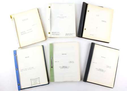 William Goldman - Six Original Screenplay scripts of adaptations by William Goldman, to include,… | Ewbank’s