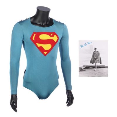 Superman III (1983) | Lot 392 : Superman’s (Christopher Reeve) Tunic | Propstore