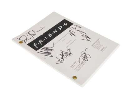 Lot 868 - Friends | Cast Signed Script