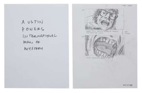 Austin Powers: International Man of Mystery | Five Scene #104 Storyboard Illustrations | Julien’s