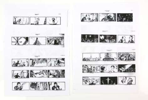 James Bond A View to a Kill (1985) Original photocopied reduction storyboards from the production… | Ewbank’s