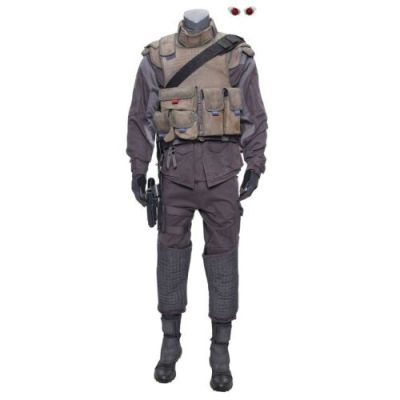 GHOST IN THE SHELL (2017) - Lot #781 : Borma‘s (Tawanda Manyimo) Complete Tactical Costume with Bionic Eyes