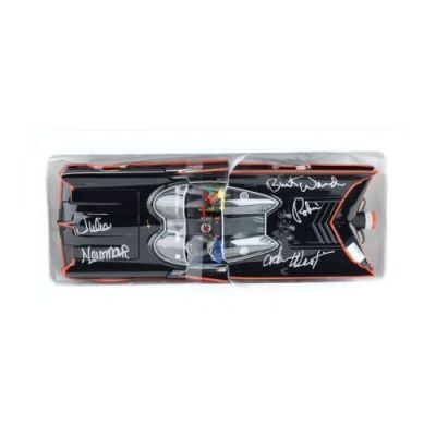 BATMAN (T.V. SERIES, 1966-1968) - Lot #2023 : Adam West, Burt Ward, and Julie Newmar-Autographed Hot Wheels ELITE 1:18-Scale Batmobile Model Car