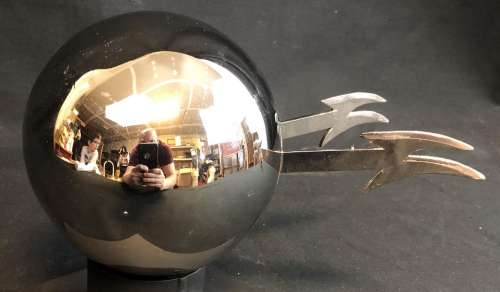 Phantasm III: Lord of the Dead (1994) - Screen Used Hero Metal Flying Sphere | Hanlin Auction Service