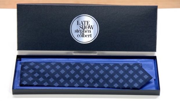 Stephen Colbert‘s Neck Tie - Original Wardrobe from The Late Show - Ep #0002