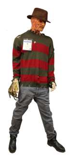 Freddy Krueger A Nightmare on Elm Street film series - Replica life size Freddy Krueger mask and… | Ewbank’s