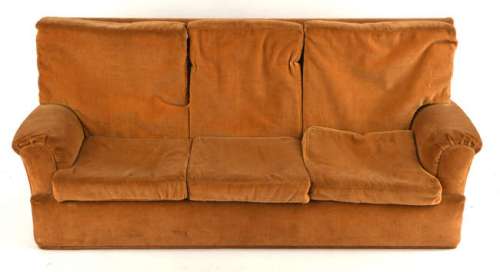 Gerry Anderson: The Secret Service (1969) - Original miniature Prop three-seater sofa, gold velour… | Ewbank’s