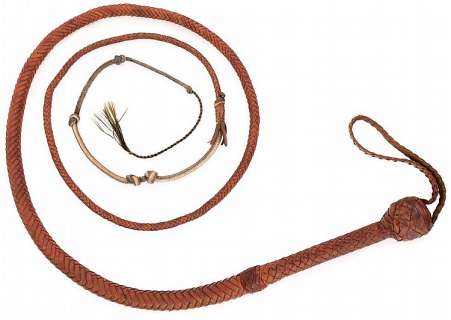 "Indiana Jones" whip used in 1981, 1984 and 1989 Indiana Jones movies. | Profiles in History