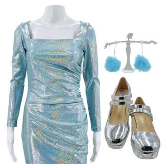 Heart Eyes Ally (Olivia Holt) Screen Worn Dress, Heels & Earrings Ch 6 | VIP Fan Auctions